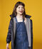 Kinder-Regenjacke, Mädchen / Jungen blau SMOKING