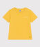 Gemustertes Jungen-T-Shirt aus leichtem Jersey gelb NECTAR
