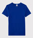 Klassisches Damen-T-Shirt aus Baumwolle mit Rundhalsausschnitt