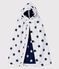 Baby-badecape unisex weiss MARSHMALLOW