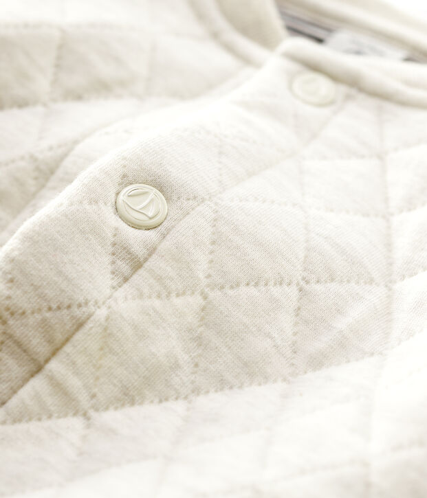 Gesteppter Baby-Cardigan. MONTELIMAR CHINE