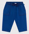 Baby-Hose aus Lyocell-Baumwolle blau INCOGNITO