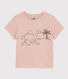 Bedrucktes Kinder-T-Shirt aus Baumwolle für Mädchen