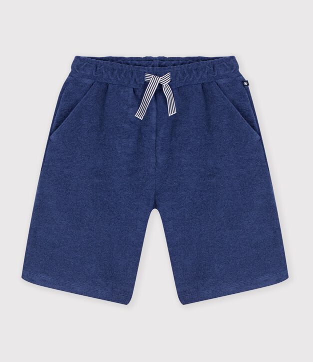 Kinder-Bermudashorts aus einfarbiger Baumwolle CREPUSCULE