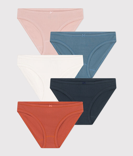 5er-Set Slips aus Baumwolle für Damen variante 1