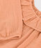 Langärmelige Kinderbluse aus Musselin-Stoff für Mädchen rosa SIENNA