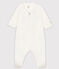 Baby-Strampler aus Bio-Baumwollnicki weiss MARSHMALLOW