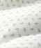 Strampler aus Rippstrick weiss MARSHMALLOW/weiss MULTICO