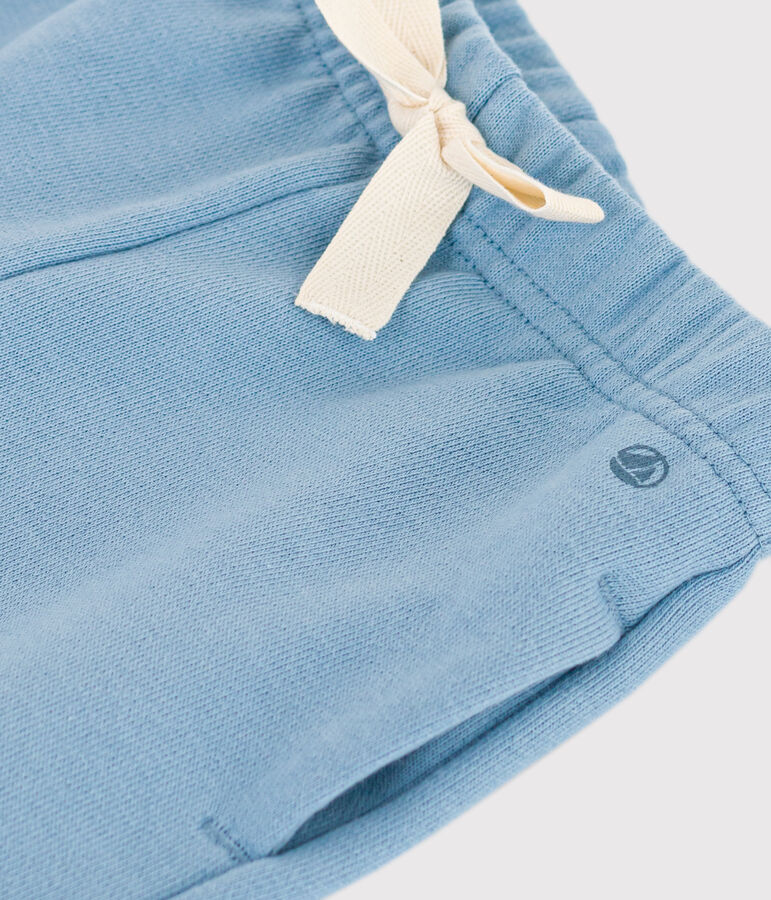 Baby-Hose aus Molton blau