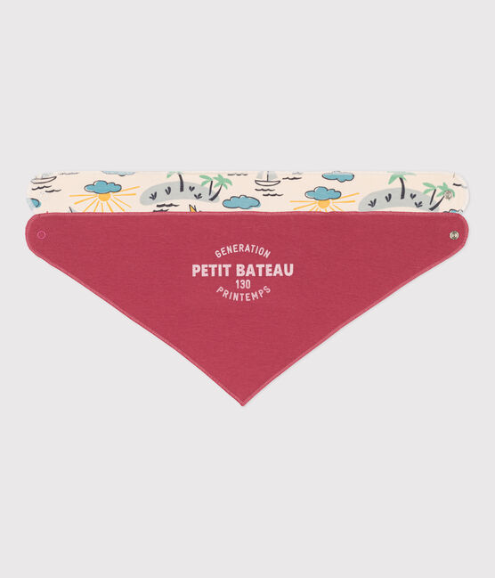 2er-Set Baby-Bandanas mit Entdecker-Motiv variante 1