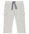 Babyhose aus Samtstrick für Jungen grau BELUGA CHINE