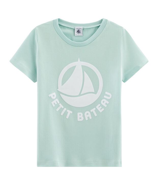 Logo-T-Shirt f&uuml;r Kinder blau