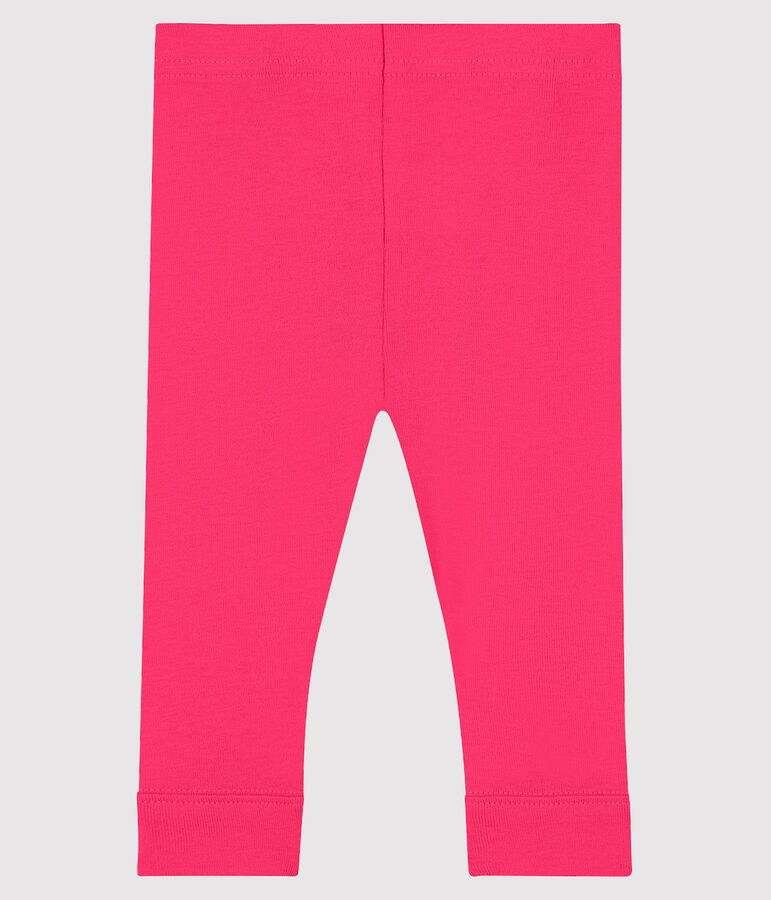 Baby-Leggings aus Baumwolle rosa
