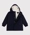 Einfarbiger Kinder-Parka halblang SMOKING