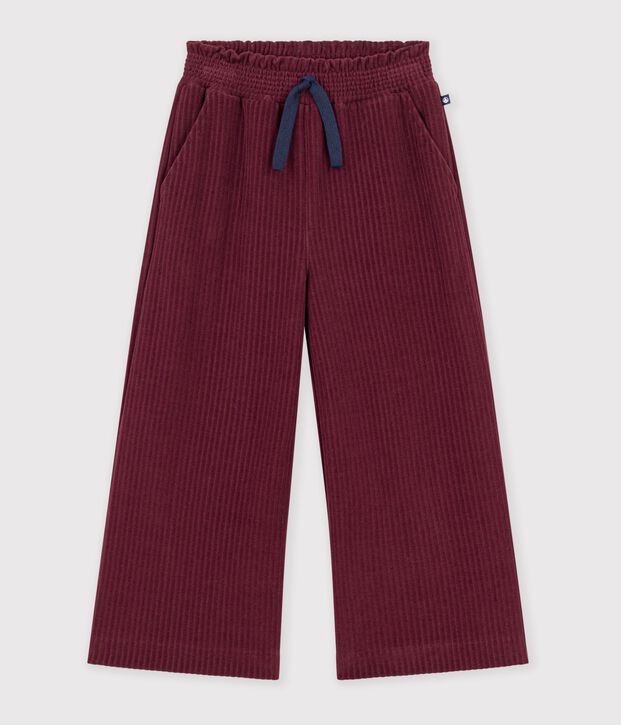 Kinder Wide Leg-Hose aus Baumwolle TRUFFE