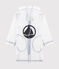 Lange, transparente Kinder-Regenjacke Unisex blau TRANSPARENT