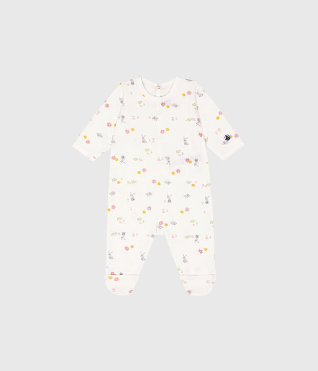 Dors bien en coton weiss/gelb/vielfarbig