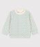 Baby-Sweatshirt aus Doppeljersey weiss AVALANCHE/ BRUT