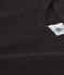 T-Shirt LE DROIT aus Baumwolle mit Rundhalsausschnitt schwarz BLACK