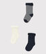 3er-Set Stricksocken für Babys
