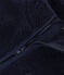 Babyjacke aus recyceltem sherpa blau SMOKING