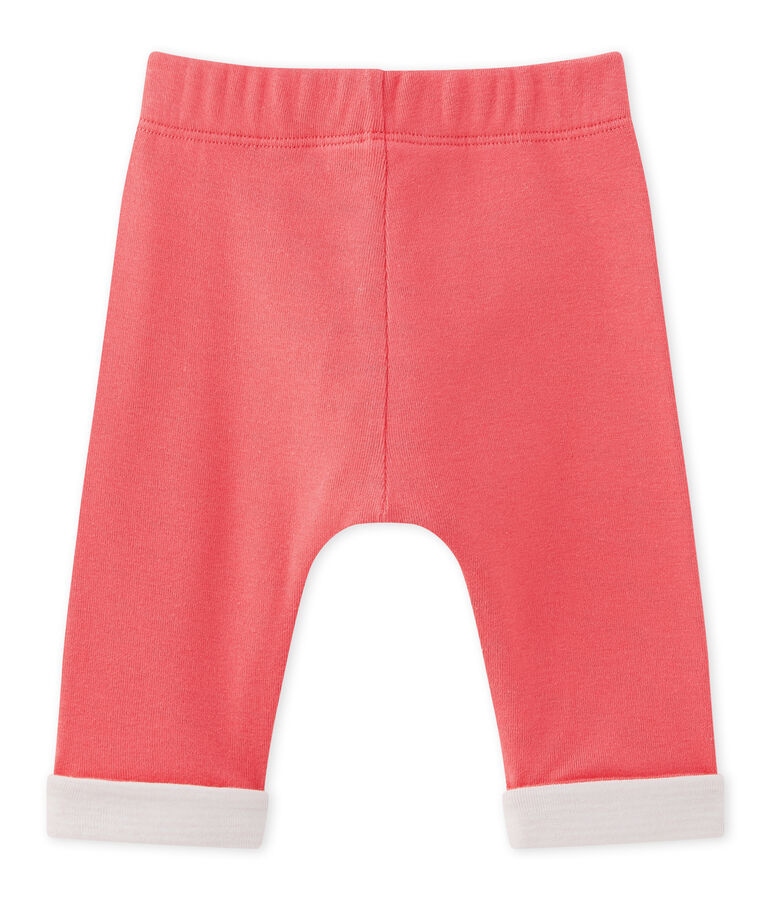 Wendbare Baby-Jungen-Hose rosa Gloss