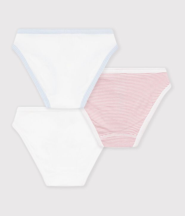 Lot de 3 culottes en coton vielfarbig