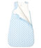 Strampler aus Rippstrick blau FRAICHEUR/weiss MULTICO