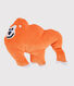 Stofftier Gorilla orange