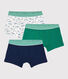 3er-Set Boxershorts aus Baumwolle mit Fahrzeugmotiv für Jungen