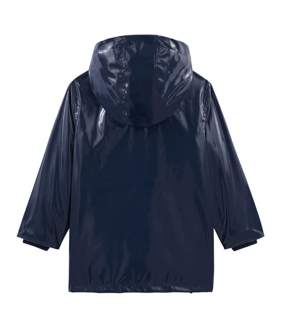Lack-Regenjacke für Mädchen blau SMOKING