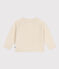 Baby-Cardigan aus Woll-/recyceltem Nylon naturfarben AVALANCHE