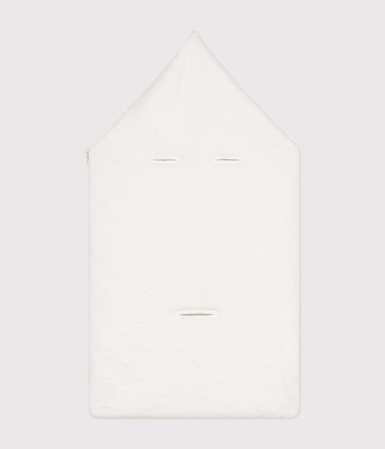 Engelsnest aus Doppeljersey für Babys weiss MARSHMALLOW