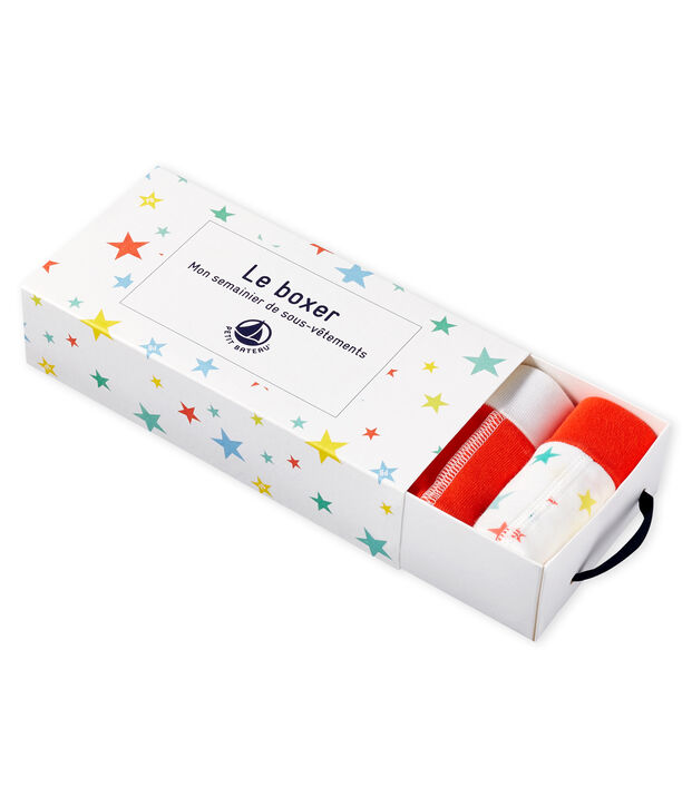 Set mit 5 Boxershorts f&uuml;r kleine Jungen vielfarbig