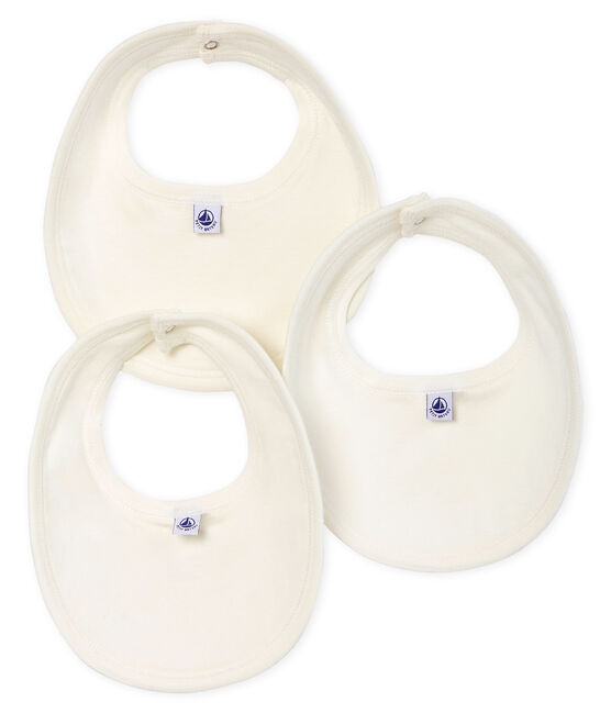3er-Set Baby-Lätzchen aus Rippstrick variante 1