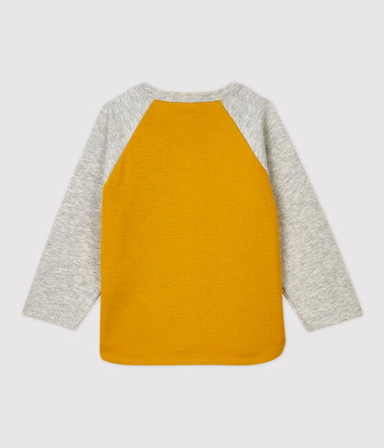 Baby-T-Shirt aus Baumwolle gelb BOUDOR/ BELUGA