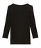 T-shirt 3/4-ärmel damen schwarz NOIR