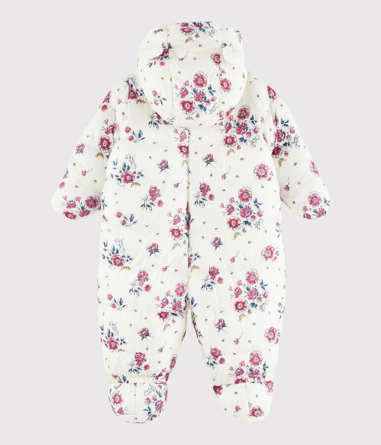 Baby-Fliegerorverall f&uuml;r M&auml;dchen/Jungen weiss/rosa/vielfarbig