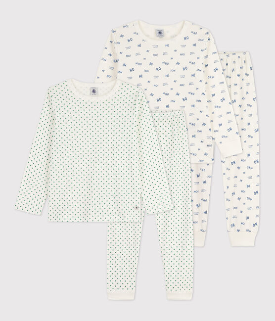 2er-Set Kinderpyjamas aus Baumwolle mit Sternenmotiv für Jungen variante 1
