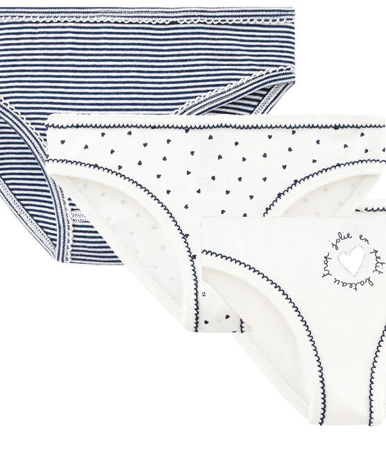 3er-Set Unterhosen für kleine Mädchen variante 1