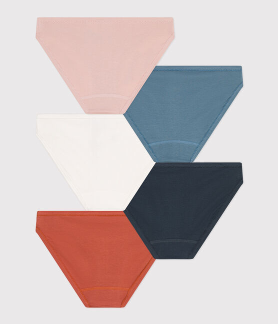 5er-Set Slips aus Baumwolle für Damen variante 1