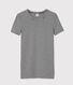 Damen-T-Shirt aus Baumwolle mit Rundhalsausschnitt