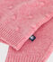Baby-Cardigan aus Strick mit Wollanteil rosa ROSELINE CHINE