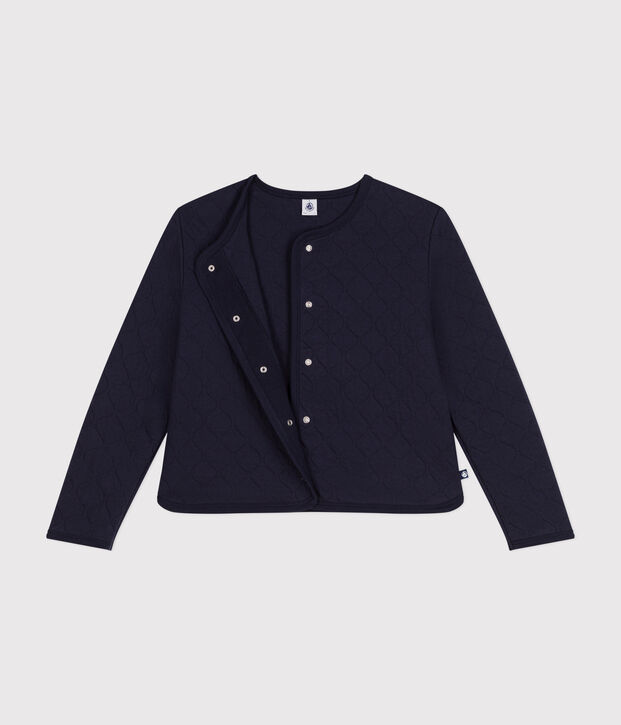 Damen-Cardigan aus Doppeljersey SMOKING