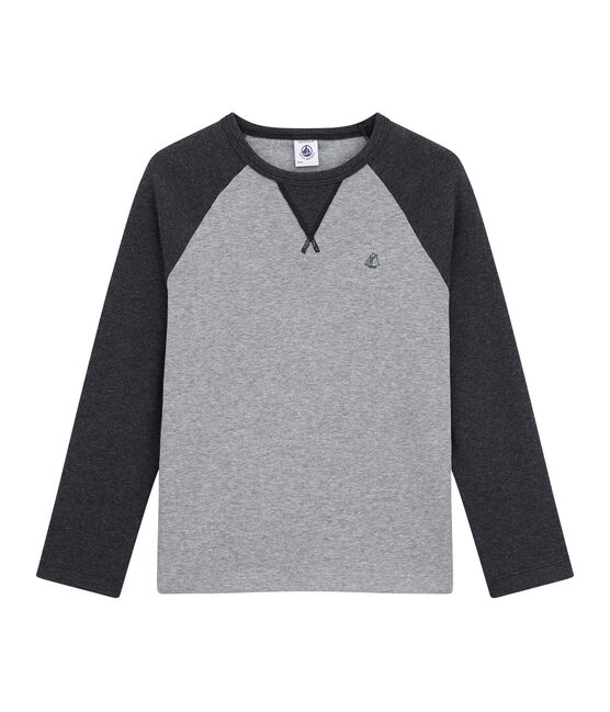 Jungen Langarmshirt grau SUBWAY/schwarz CITY