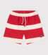 Kinder-Shorts aus Baumwolle mit Streifen
