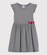 Kurzärmeliges Kinder-Kleid aus Baumwolle für Mädchen