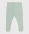 Baby-Leggings aus Baumwolle grün HERBIER