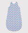 Babyschlafsack aus Baumwolle mit Blumenmotiv TOG-Wert 2 weiss MARSHMALLOW/weiss MULTICO