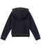 Mädchen-Kapuzensweatjacke blau SMOKING